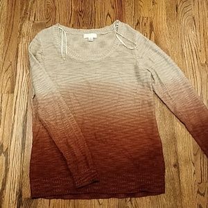 Sweet soft sweater, just in time for fall!